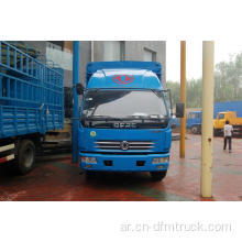 6 عجلات Dongfeng Cargo Truck Lattice Truck